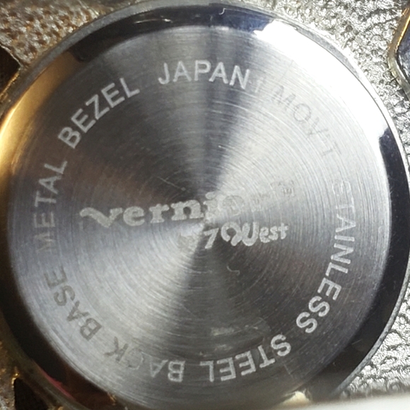 Vernier by 7 Quest Quartz Japan Silver Tone Bangle Women's Watch Bracelet. - Picture 10 of 14